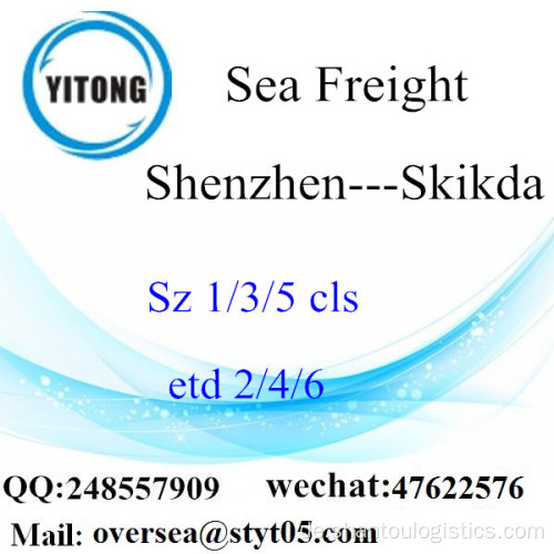 Shenzhen Hafen LCL Konsolidierung zu Skikda